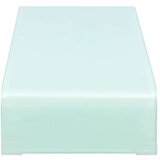  Stojalo za TV / ekran stekleno zeleno 80x30x13 cm, (20622190) | Shoptok.si