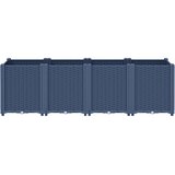  Vrtna sadilica plava siva 160 x 40 x 53 cm od PP-a | Eponuda.com
