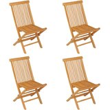  5-dijelni vrtni blagovaonski set od masivne tikovine | shoptok.hr