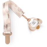 Baboo Textile Soother Holder držalo za dudo Au Naturale 1 kos | Shoptok.si