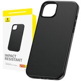 Baseus Ohišje za telefon iPhone 15 Plus Fauxther Series (črno), (21521761) | Shoptok.si
