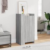 vidaXL Omarica za čevlje siva sonoma 52x37,5x100 cm inženirski les | Shoptok.si
