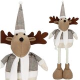 springos Renifer 42-67cm je božični okrasek, božični palček, palček z rjavimi teleskopskimi nogami., (21637800) | Shoptok.si