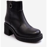 Kesi Women's black Romella zipper boots | shoptok.hr