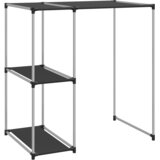  Stalak za pohranu iznad perilice crni 87x55x90,5 cm željezni | Eponuda.com