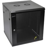 LAN-TEC WM.6612.B - zid, presavijeni, 12U, 600 x 600, staklo Cijene