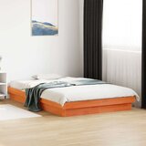  Okvir kreveta voštano smeđi 140x190 cm od masivne borovine | shoptok.hr