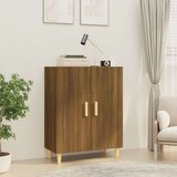  Komoda boja smeđeg hrasta 70x34x90 cm od konstruiranog drva Cijene