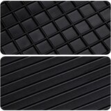  Auto tepih 4 pcs Crna prikladno za MERCEDES E 2009-2016 Guma | shoptok.hr