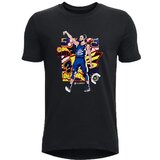 Under Armour UA Curry Multi Animated SS Majica otroška Črna | Shoptok.si