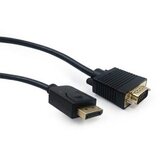 Displayport adapter kabal na VGA GEMBIRD 1.8m, DP male to VGA male CCP-DPM-VGAM-6 black Cijene