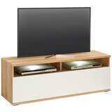 Mömax tv-element power, barva hrasta, bela | Shoptok.si