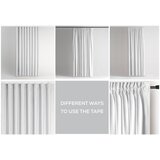 Restilo Bela žametna zavesa za delno zatemnitev 140x270 cm Pleat – | Shoptok.si