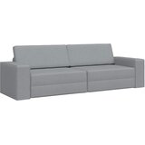 Krevet na razvlačenje Svijetlo siva 245 x 78 x 77 cm tkanina | Eponuda.com