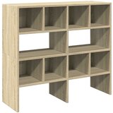 Maison Chic Regal za čevlje - Polica za čevlje 2 kosa zložljiva son. hrast 89,5x30x40 cm, (21776402) Cene