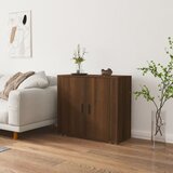 vidaXL Komoda rjav hrast 80x33x70 cm inženirski les Cene