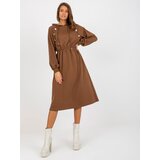 RELEVANCE Dress-RV-SK-8336.12P-brown | shoptok.hr