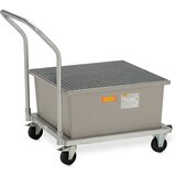 Cemo Pomična prestrezna kadica iz fiberglasa, z jekleno rešetko, DxŠxV 1090 x 860 x 1080 mm | Shoptok.si