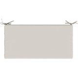  Jastučić za klupu SOEST 100% poliester Bijela 80 x 40 x 8 cm | shoptok.hr