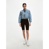 Reserved kolesarske kratke hlače z visokim deležem bombaža - črna | Shoptok.si