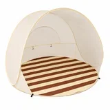 Pop-up senčnik za plažo UPF50+, avtomatsko postavljanje, UV zaščita 98 %, kompakten | POPYTENT, (5000301977)