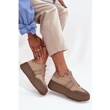 Zazoo Leather Suede Women's Sneakers On Platform | ePonuda.com