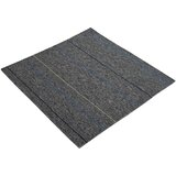  Tepih pločica Srednja siva s prugama 50 x 50 cm 4 pcs | shoptok.hr