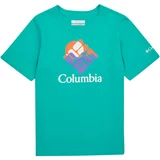 Columbia Majice s kratkimi rokavi Valley Creek Short Sleeve Graphic Shirt Modra