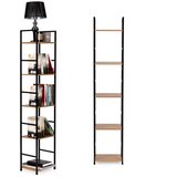Modern Home LOFT drvene police za knjige, 5 razina 144,5 x 29 cm | shoptok.hr