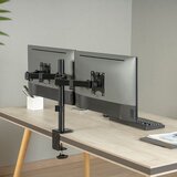 BIT FORCE nagibno-okretni stolni nosač za 2 monitora BRACKET DMM-32-2M | shoptok.hr