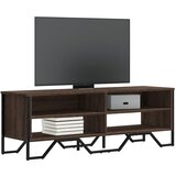 vidaXL TV omarica rjavi hrast 122x34x41 cm inženirski les Cene