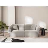 Cosmopolitan Design Bež žametna sedežna garnitura 206 cm Tokyo – | Shoptok.si
