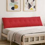  Jastuk za leđa Crvena 200 x 19 x 50 cm tkanina | shoptok.hr
