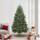  Umjetno božićno drvce 210 cm 300 LED lampica Topla bijela | shoptok.hr