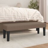 vidaXL Klop taupe 100x30x30 cm blago | Shoptok.si