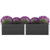 Furnova Visoka greda 250x50x54 cm WPC siva, (21920986) Cene