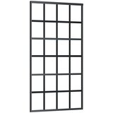  Klizna vrata s priborom ESG staklo i aluminij 102 x 205 cm | shoptok.hr