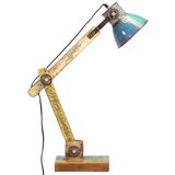  Industrijska stolna svjetiljka višebojna okrugla 23x18x95cm E27 | shoptok.hr