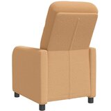  Fotelja s nagibom Bež Bouclé | shoptok.hr