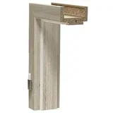 Podboj Lamineo GLN38 (2000 x 650 x 145 mm, srebrni hrast, leva)