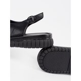 GOODIN Leather Elegant Black Sandals | Shoptok.si