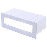 Ferotehna Vanjska zidna LED svjetiljka Belfast (135 x 51 x 65 mm, Bijela, IP54) Cijene