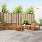  Set vanjskih sofa 6 kom. Prirodna Čvrsto drvo akacije | shoptok.hr