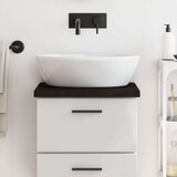  Kupaonska radna ploča tamnosiva 40x30x(2-4) cm tretirano drvo | shoptok.hr