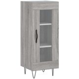 vidaXL Visoka komoda siva sonome 34 5x34x180 cm od konstruiranog drva | shoptok.hr
