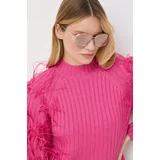 Michael Kors Sončna očala ženski, roza barva