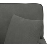  Ležaljka s suknjom s jastukom 3 pcs Tamno siva Kordura tekstil | shoptok.hr