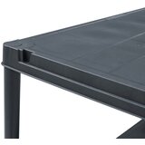  Stalci za pohranu 2 kom crni 60 x 30 x 138 cm plastični | shoptok.hr