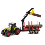  Tractor and forest trailer with wood | shoptok.hr
