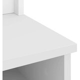 vidaXL Drvo za dvoranu SANDENS bijelo 87x40x159,5 cm puno drvo bor | shoptok.hr